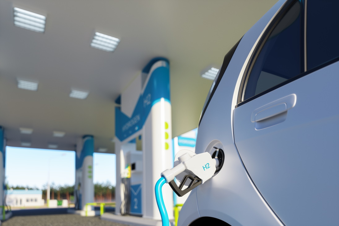 Hydrogen car fuelling